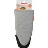 Metaltex Oven Glove/Mitt, XL, with Anti-Slip Grip, Grey