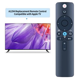 PZL New Universal Replacement Remote Control fit for Apple TV 4K Player A1294 A1218/MA711 A1378/MC572 A1427/MD199 A1625/MGY52/MLNC2 A1842/MQD22/MP7P2 (No Siri)