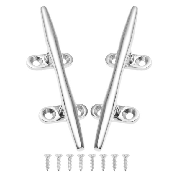 Yetaha Boat Cleat 6" Set of 2 316 Stainless Steel