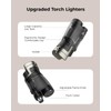 RONXS Torch Lighter, 2 Pack Triple Jet Flame Butane Cigar