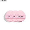 AMUSE Dew Power Vegan Cushion Puff 3ea