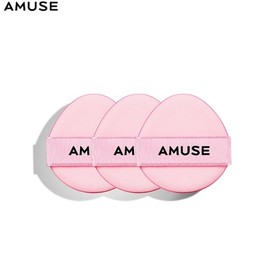 AMUSE Dew Power Vegan Cushion Puff 3ea