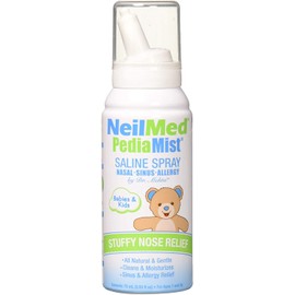 NeilMed Pediamist Pediatric Saline Spray, 2.53 Fl. Oz (Pack of 1) - Packaging May Vary