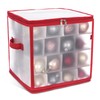 Christmas Village Bauble and Decoration Storage Cube with Padded Dividers