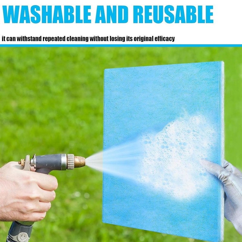 MERV 8 Reusable Air Vent Filter Cut to Fit Electrostatic