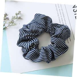 FOMIYES 2sets Elegant Ponytail Hair Band for Women Girls Elastic Hair Ties Set Stripe Pattern for Curly Thick 6pcs*2