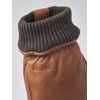 Hestra Men's Tore Glove, Deerskin Leather 5-Finger Insulated Gloves with