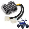 Voltage Regulator Rectifier 7 Wires DualPlug Aluminum Alloy ABS for