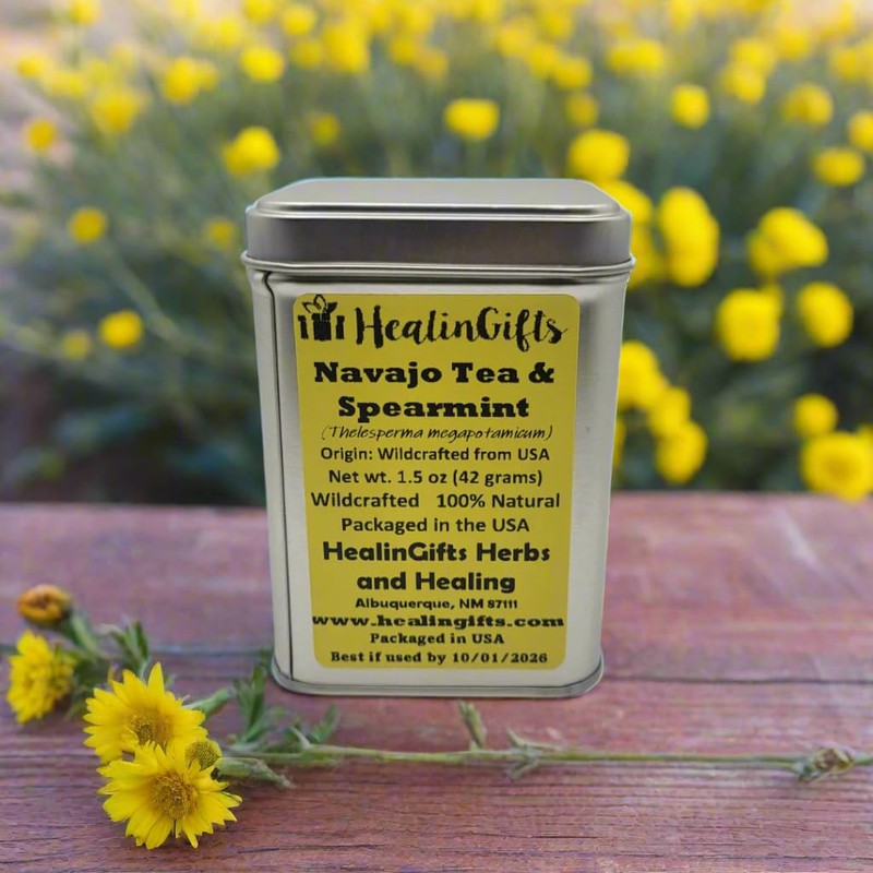 Navajo Tea with Spearmint in 1.5 oz (42 rams) tin