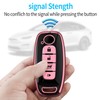 Tukellen for Nissan Key Fob Cover, Premium TPU Plated Case