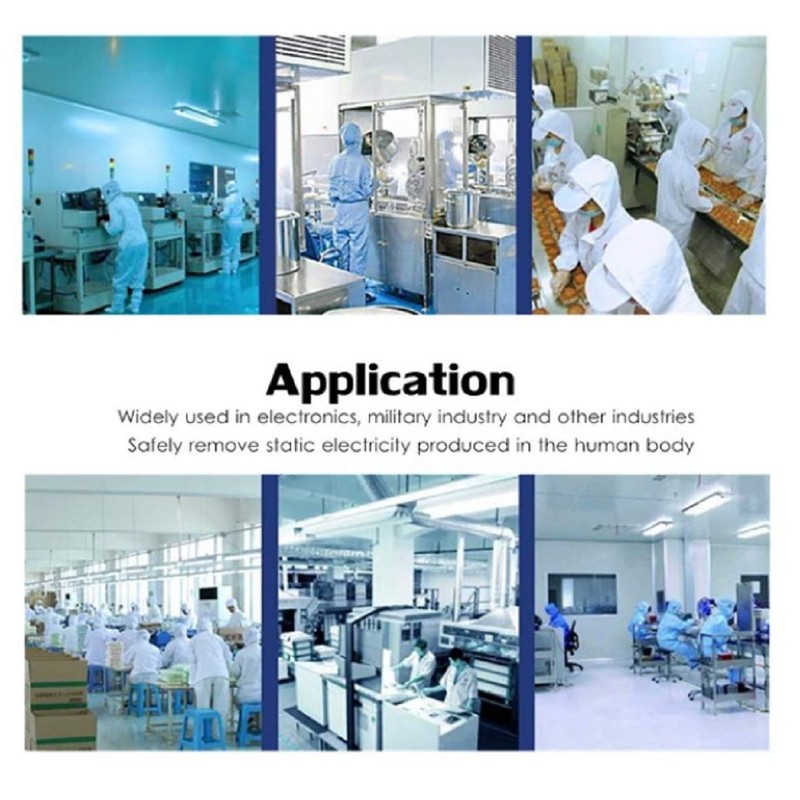 MASUNN Anti Static Esd Adjustable Foot Strap Heel Electronic Discharge