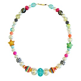 Dreamt I Was a Very Good Girl Colorful Bead Necklace
