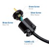 Cable Matters 3-Pack 15A 125V 3 Prong Replacement Plug (2