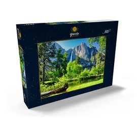 MyPuzzle Yosemite Waterfall, Yosemite National Park, California - Premium 500 Piece Puzzle - MyPuzzle Special Collection by Puzzle Galaxy
