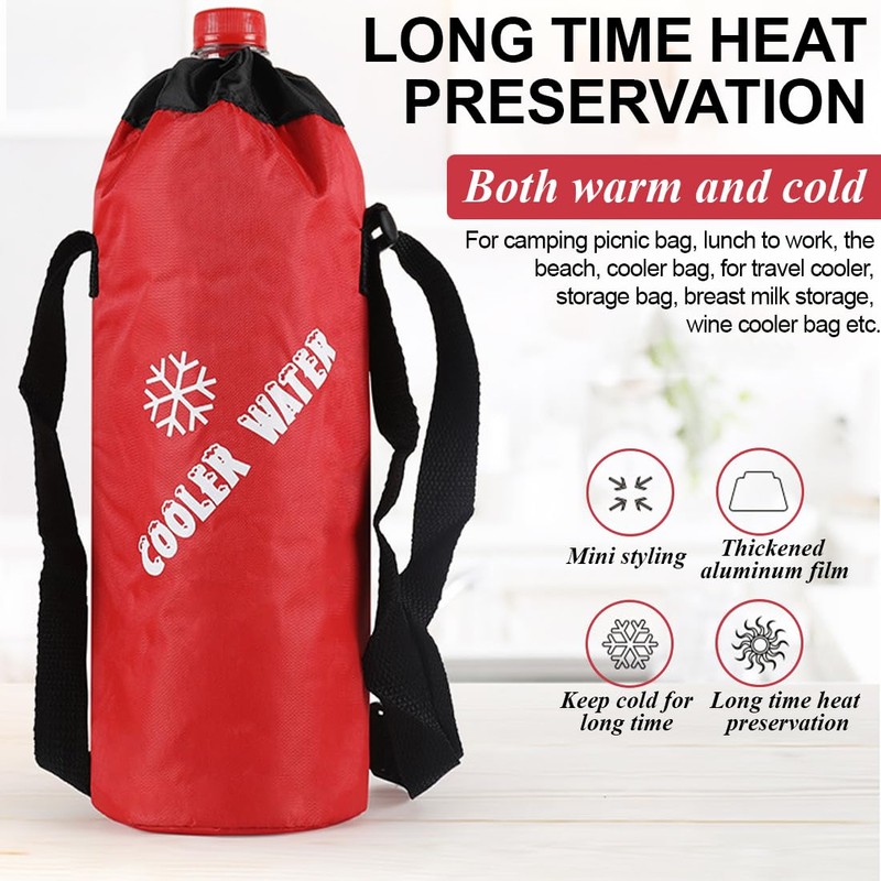 PYEUIFT Cool Bag for Water Bottle for Hanging up to
