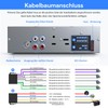 Autoradio Bluetooth,CENXINY Auto Radio Bluetooth 1Din Autoradio mit Bluetooth FM