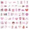 Pink Nurse Stickers, Pink Nurse Sticker Set, 100 Pieces, Cute