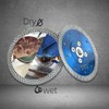 4.5" Porcelain Tile Blade Diamond Cutting Blade with Arbor 5/8"-11