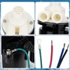 Sejaede PA0613 Ice Machine Water Pump Motor Assembly with Capacitor