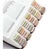 Bible Index Tabs, 5-Piece Set with Positioning Guide, Waterproof Book