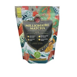 K PAX Matcha Millonario  Polvo para Latte para Concentración y Energía Mitocondrial  Grado Ceremonial  Keto  Sin Lácteos  30 Porciones                