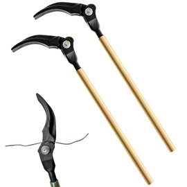 Moxweyeni 2 Pcs Fence Wire Stretcher Heavy Duty Fence Puller Tightener with 25 Handle Easy Wire Tensioner Tool for Tighten and Repair Agricultural Fencing