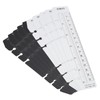 PATIKIL 7.1 x 1.6 Inch Bookmark Ruler Pack of 10