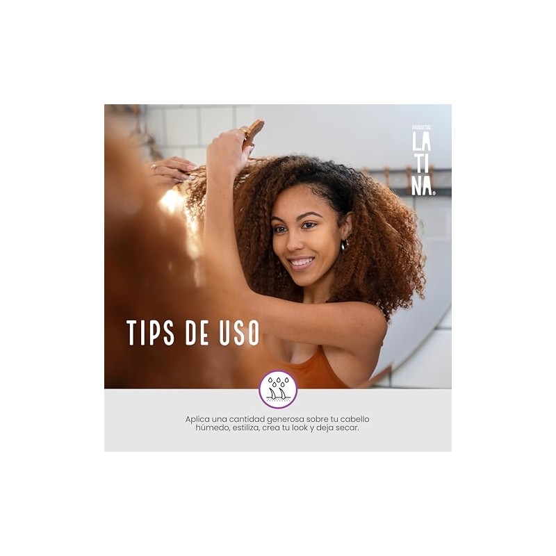 LATINA® | Gel para el Cabello Líquido | Belleza Mujer