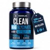 Clean Magnesium Glycinate 1500mg, 4-in-1 Complex, 120 Vegan Capsules