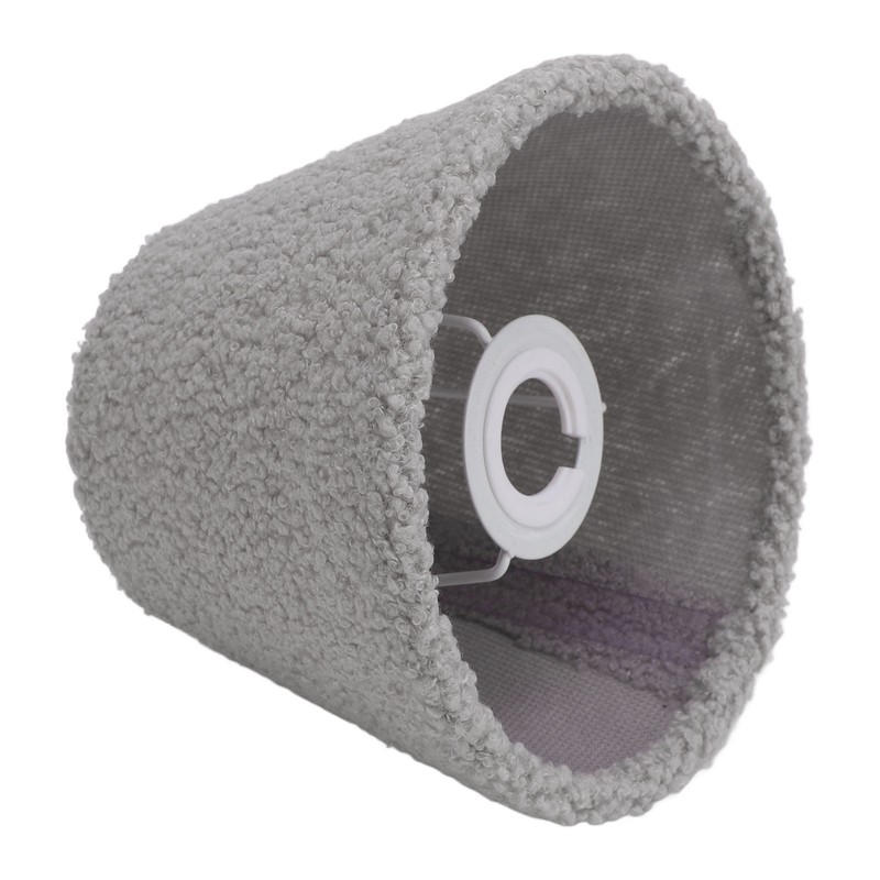Plush Cloth Lamp Shade Replacement Decorative Soft Comfortable Cone Round