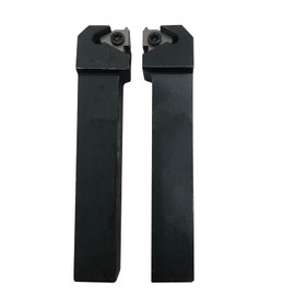 Zouzmin 2pcs 5/8inch Lather Threading Tool Bit Set External Internal Threading Boring Bars Turning Tool Holders SER/L1616H16 with 16ER 16IR AG60 Carbide Threading Inserts