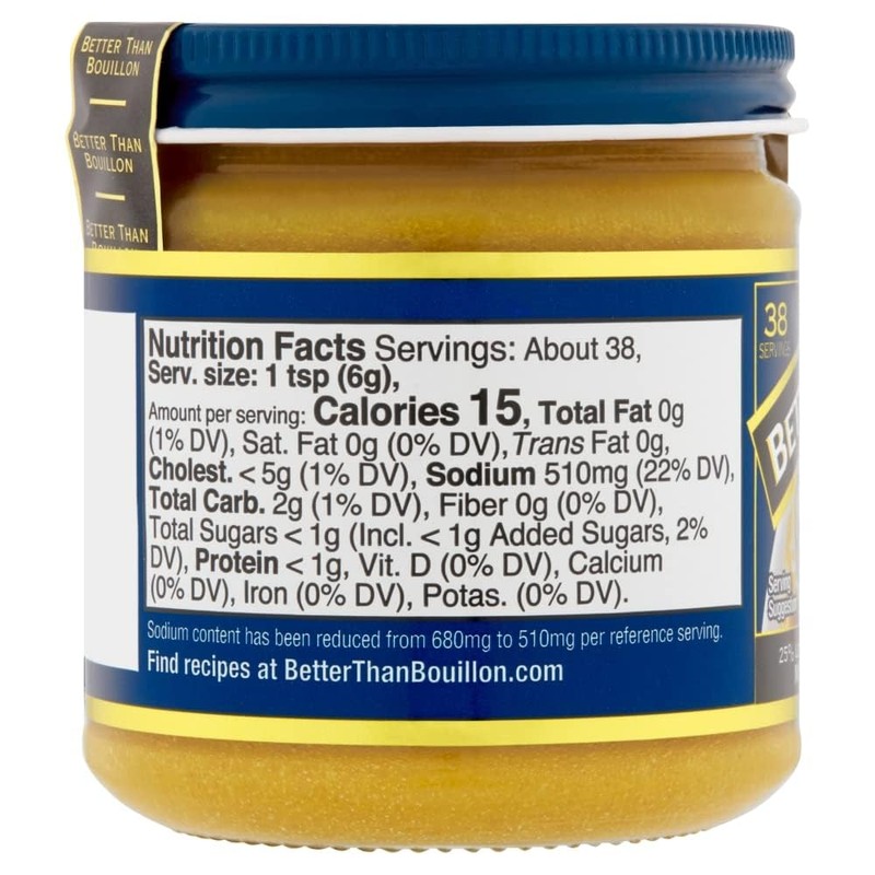 Better Than Bouillon Reduce Sodium Roasted Beef Base + Reduced