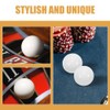 Abaodam Roulette Wheel Beads Replacement Set 5Pcs White Round Ball