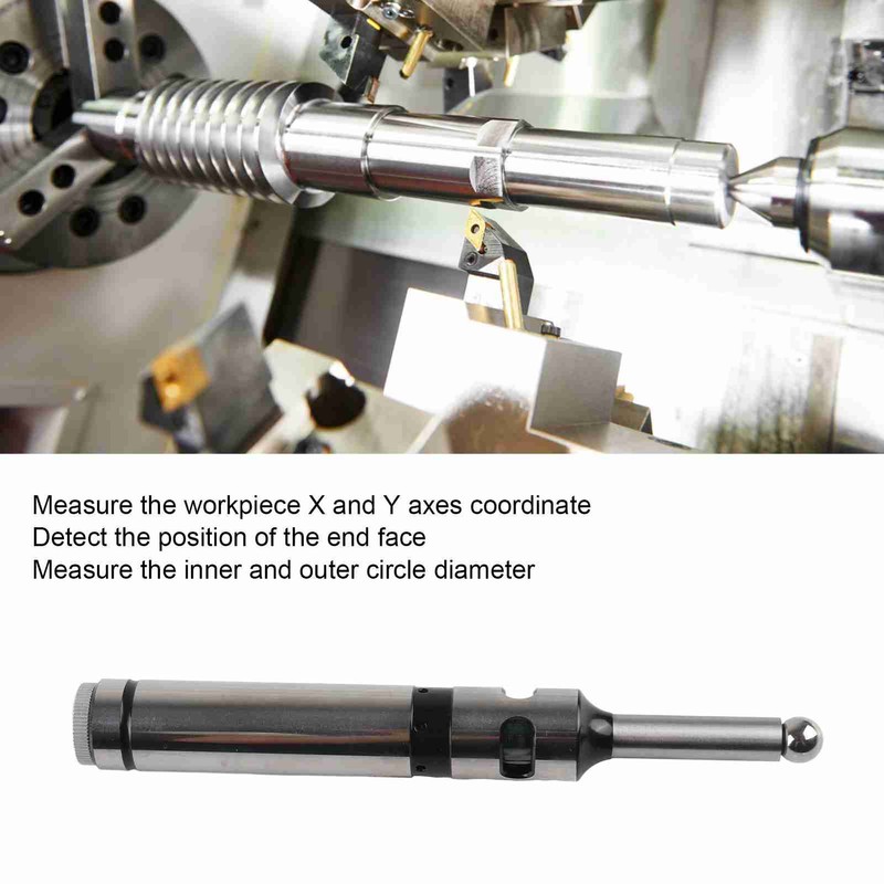 Electronic Beep Edge Finder Non Magnetic Photoelectric Center Rod for