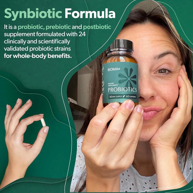 Bioma Probióticos Para El Control Del Peso Y La Salud