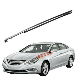 LABLT Left Driver Side Fender Garnish Chrome Molding Trim Replacement for Sonata 2011 2012 2013 2014