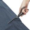 CCR Scissors 8 Inch Soft Comfort-Grip Handles Sharp Titanium Blades,