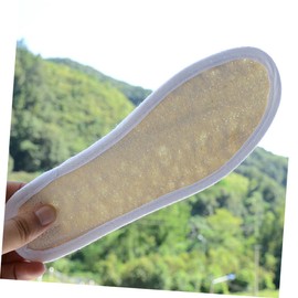Ipetboom Loofah Insoles Odor Breathable Cushioning Insoles for Men Women Moisture Wicking Sports for Comfortable Feet Absorbent Shoe Accessories