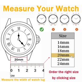 ZLZKJS Metall-Uhrenarmbänder, gewebt, Schnellverschluss, verstellbares Edelstahl-Ersatzarmband mit Magnetverschluss für Herren und Damen, 14 mm, 16 mm, 18 mm, 20 mm, 22 mm, 24 mm (Silber, 22mm)