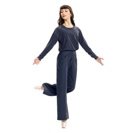 Winshape JS101LSC Women's Functional Comfort Jumpsuit Comfort Style Fitness Leisure Yoga Pilates Anthracite