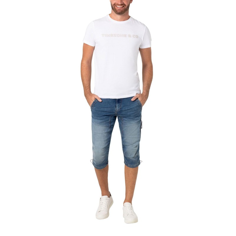 Timezone Men's 3/4 Jeans Shorts 25-10027 ConnorTZ Knee-Length Jeans, Classic