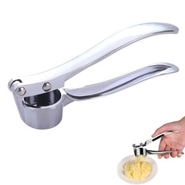 Garlic Press, Garlic Press, Stainless Steel, Garlic Crusher, Garlic Press, Dishwasher Safe, Garlic Chopper, Garlic Press, Garlic Mill, Garlic Press, for Knobi