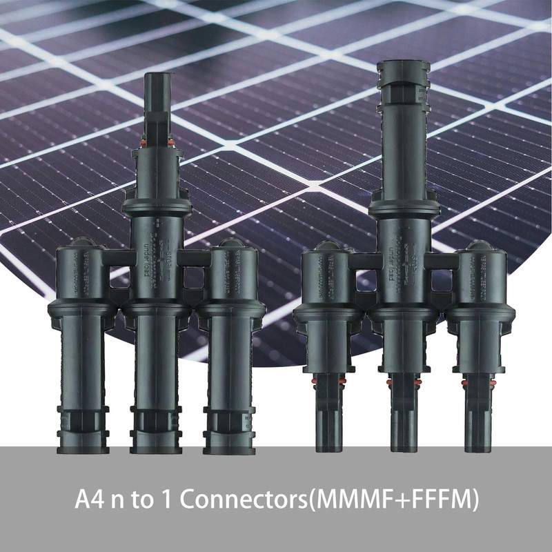 SJZ SUN RUN Solar Panel T Branch Connector 3 to