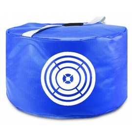 Golf Swing Trainer Smash Bag Strike Practicing Hitting Force Strengthened for Beginners Blue Standard