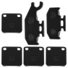 Celox Front Rear Brake Pads for Yamaha Kodiak 400 YFM400