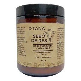 Crema Sebo De Res - Rosa Mosqueta Y Vitamina E 160gr