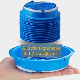 14 Pack Disposable Vomit Bags (Thick), Barf Bags 1000ML Blue, Morning Sickness Bag Hospital Grade Leaking Resistant by Valchoose