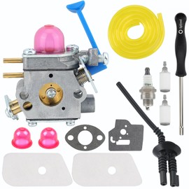 Hipa 128LD 128CD Carburetor for Husqvarna,128LD 128L 128LDX 124C 124L 128C 128CD String Trimmer Carburetor,Zama C1Q-W38 545081850,Husqvarna 128ld Parts Tune Up Kit
