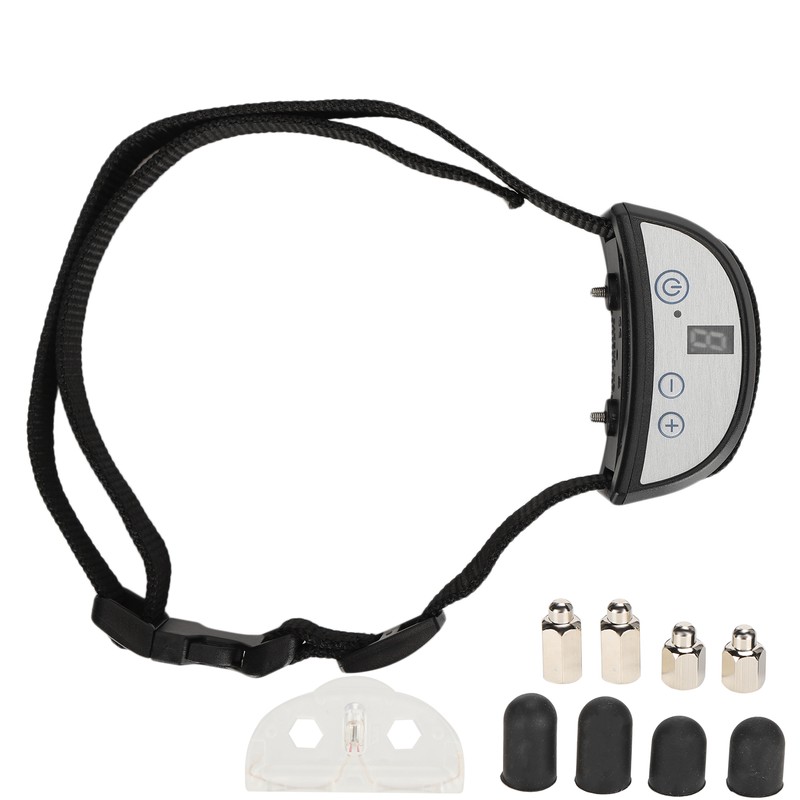 NonPoisonous Nylon Automatic Anti Bark Dog Training Collar to Stop