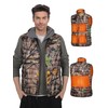 HOTHUGZ Men's Heated Vest with 12V 10000mAh Battery Pack, Camo,
